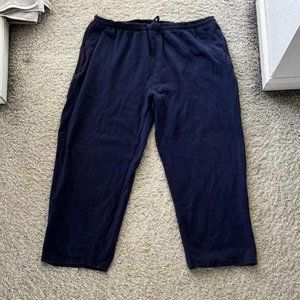 Vintage Wide Leg Baggy Sweatpants Blue